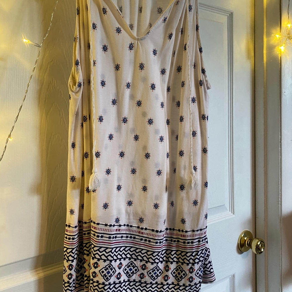 Patterned Draw-String Tank